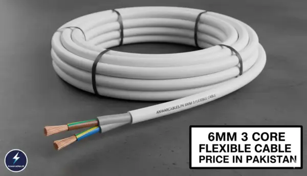 6mm 3 Core Flexible Cable Full Guage with Guaranteed