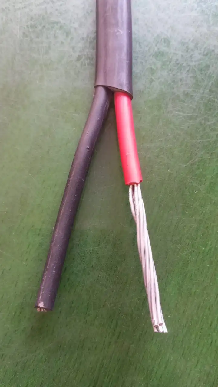 7/66 (16mm) 2core Silver New PVC